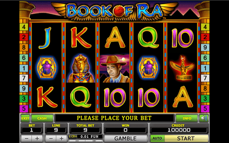Play Book Of Ra Casino Games