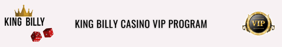 king billy casino vip program